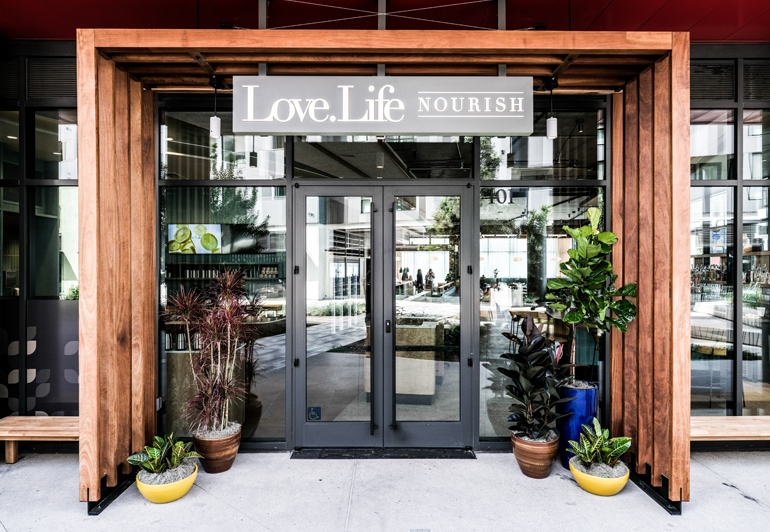 Love.Life restaurant opens in Los Angeles as part of new immersive health & wellness brand